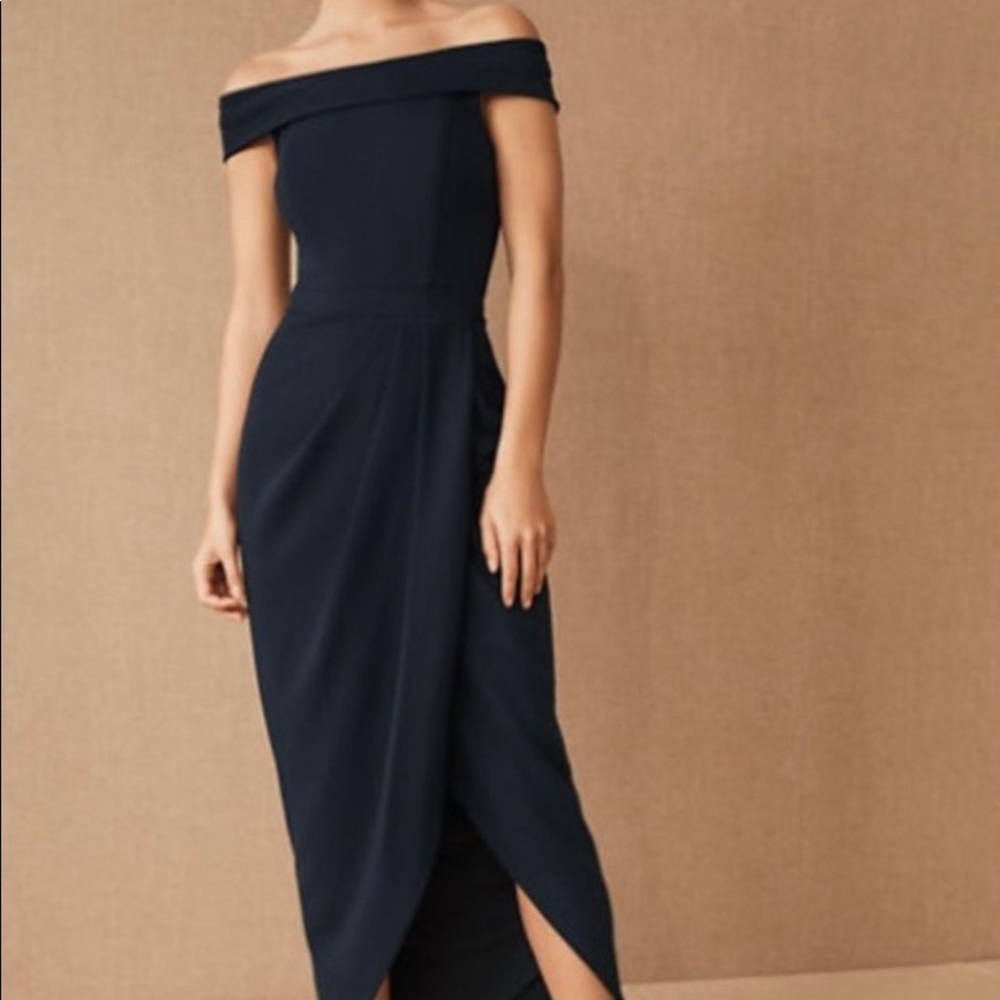 COPY - BHLDN Thompson off the shoulder dress